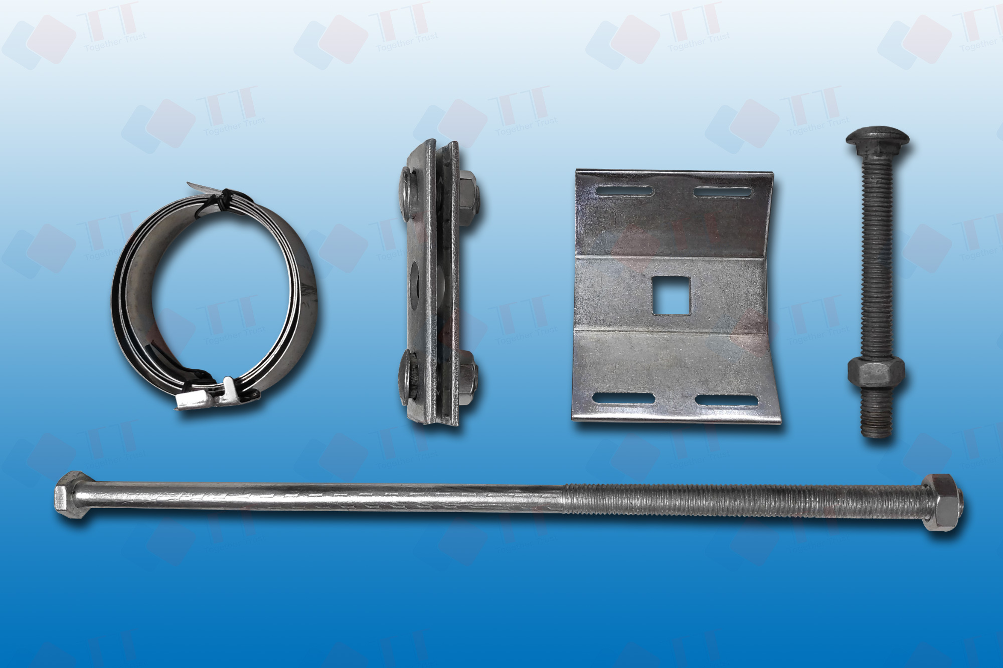 Bộ phụ kiện treo cáp trên trụ