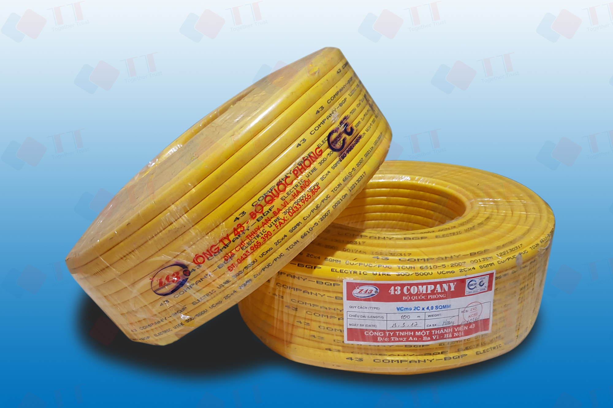 Dây điện VCmo 2Cx4 SQMM